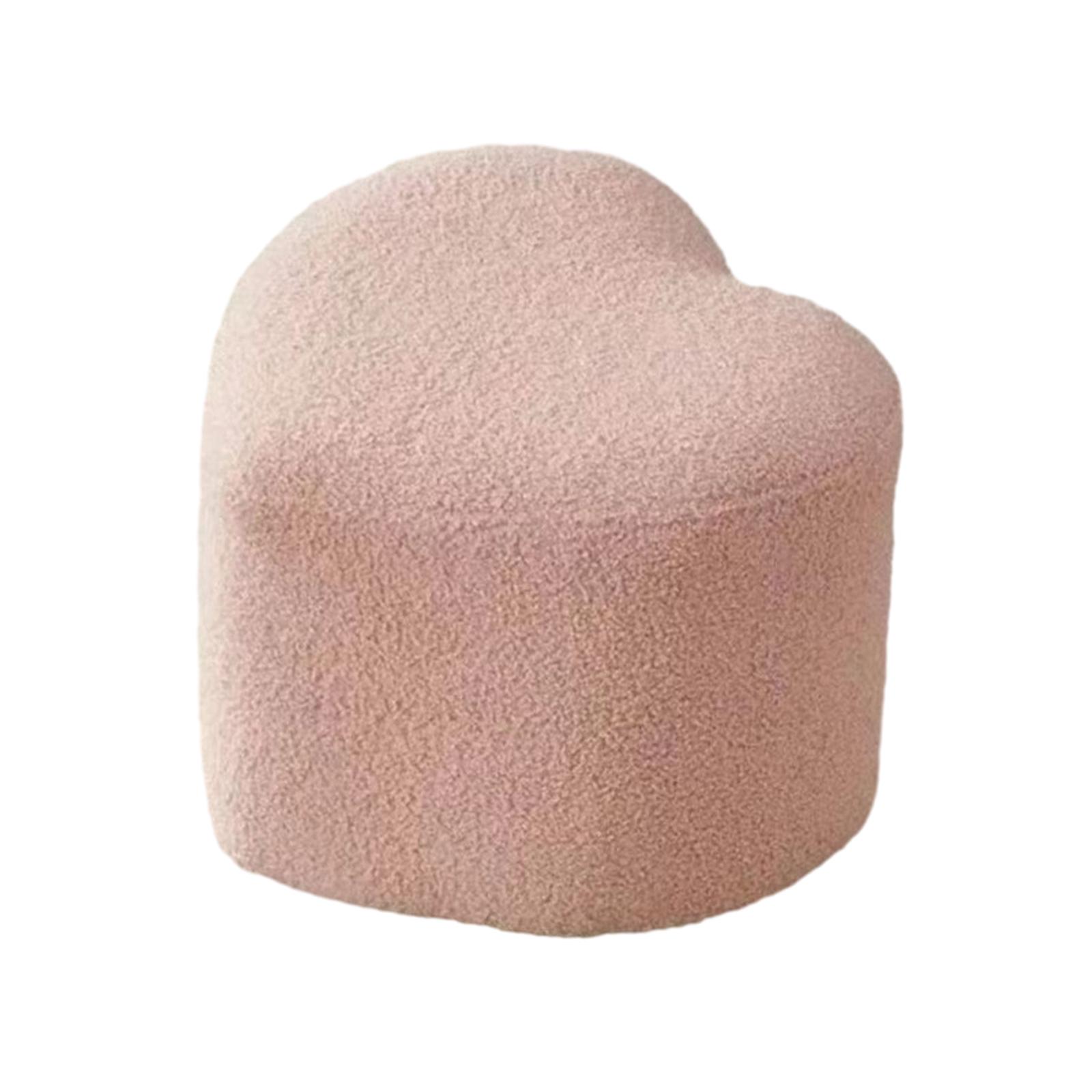 Маленький пуф для ног табурет для дивана чайный табурет пеленальный столик стул табурет для ног для офиса дома у кровати прочный вход в комнату розовый 7980₽