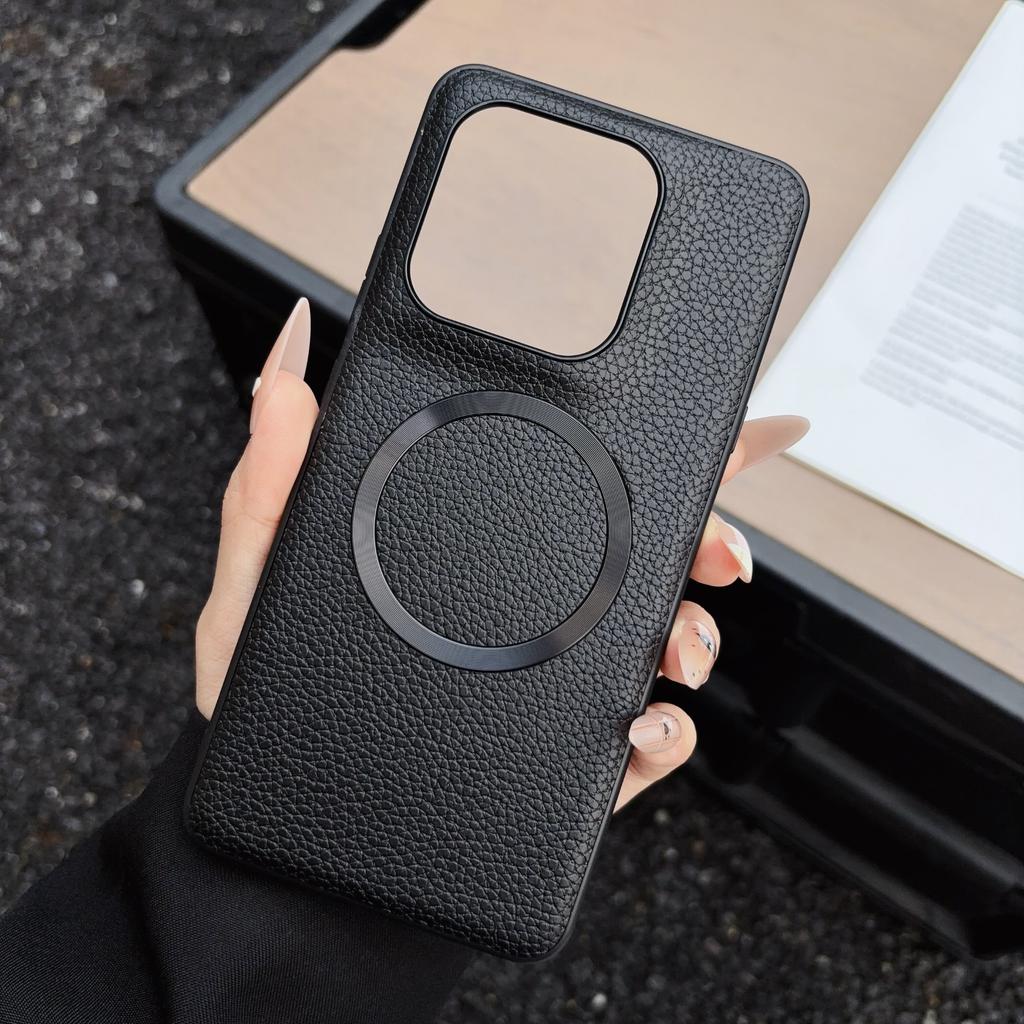 Für Motorola Signature Case Magnetisch Für MagSafe Luxuriöse Leder-Silikon-Abdeckung Für Moto Signature Schale Stoßfester Stoßfänger
