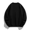 Lulu Men's Plus Velvet Round Neck Hoodie 2025 Autumn/Winter, Long Sleeve Couple Style Pullover.