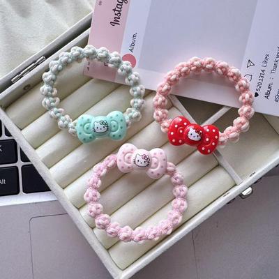 Cute Cartoon Butterfly Hair Tie - Sweet Girl & Bestie Rubber Band Hair Accessory