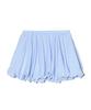 Yuhee Check Balloon Mini Skirt Light Blue
