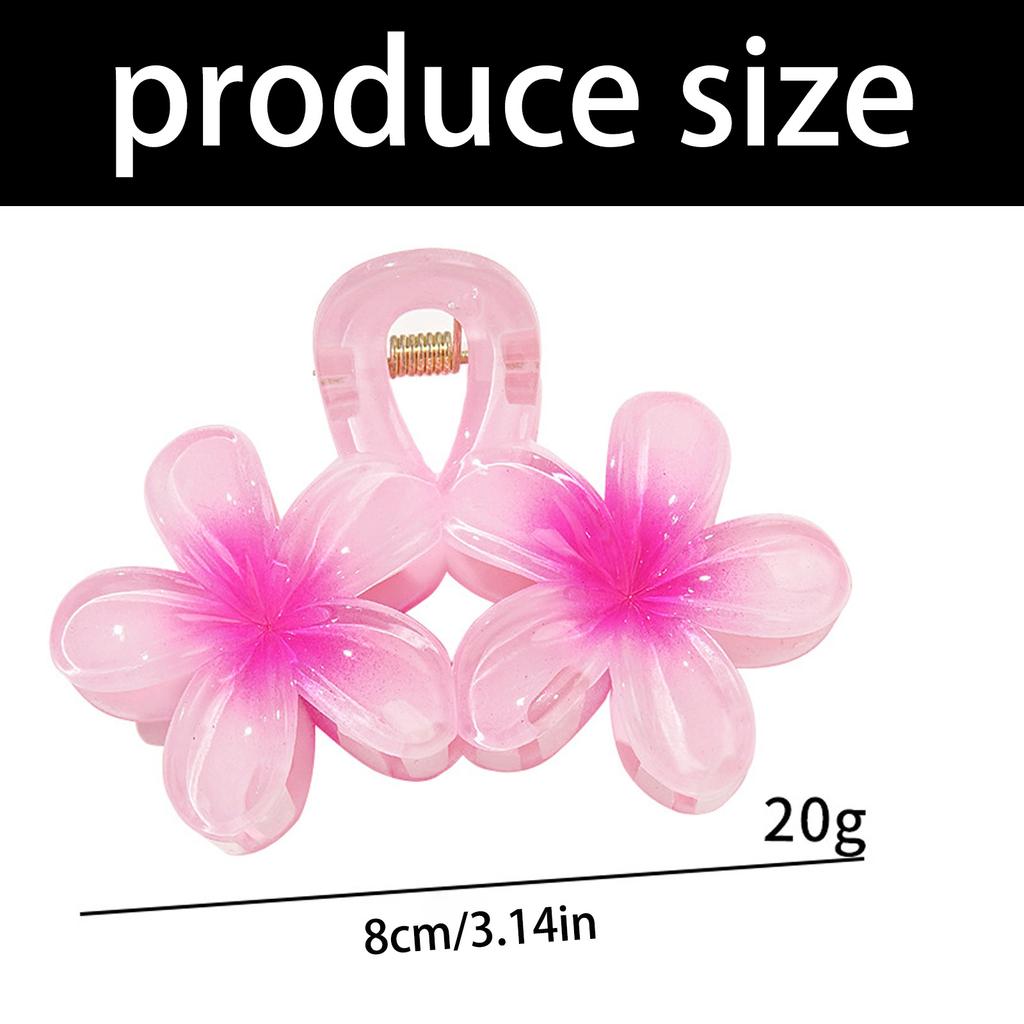 Smooth Plastic Hair Claw Clip Fashion Hair Decoration Strong Hold Lightweight Hairpin Suitable For Students And Teens