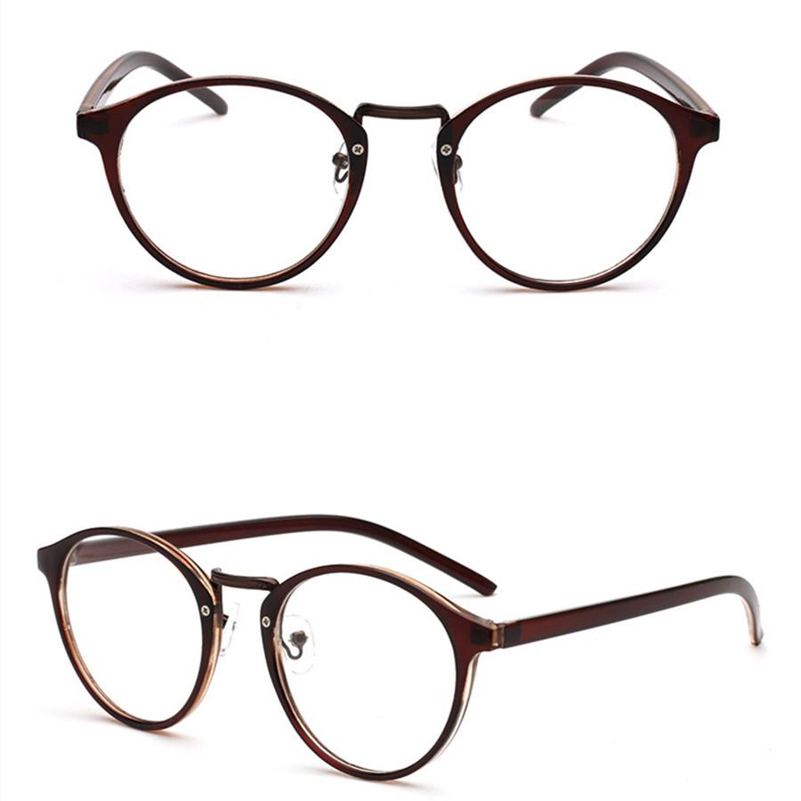 Fashion Vintage Retro Classic Round Elegant Women Girl glasses Nerd Geek Clear Lens Eyewear non prescription glasses