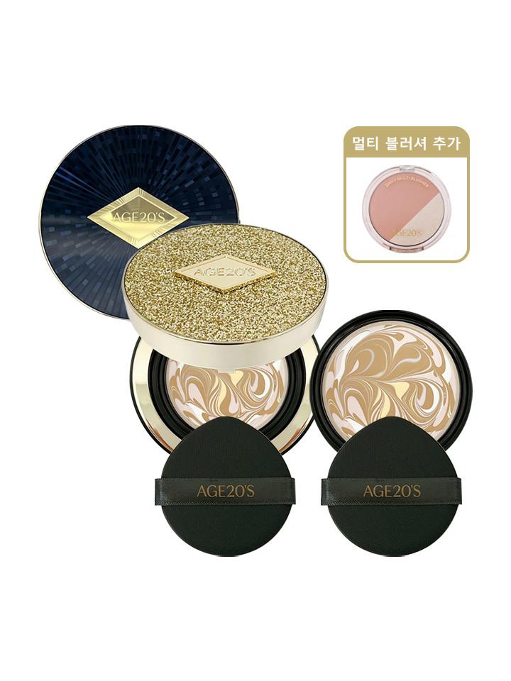 Age 20's Luxe Gold Pact Ampoule Essence Bone+Re+Blusher