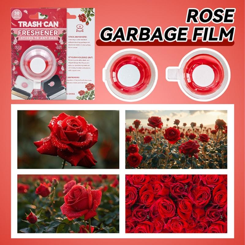 Trash Can Adhesive Air Freshener Discs for Bedroom Office Gym Bathroom Odor Neutralizer