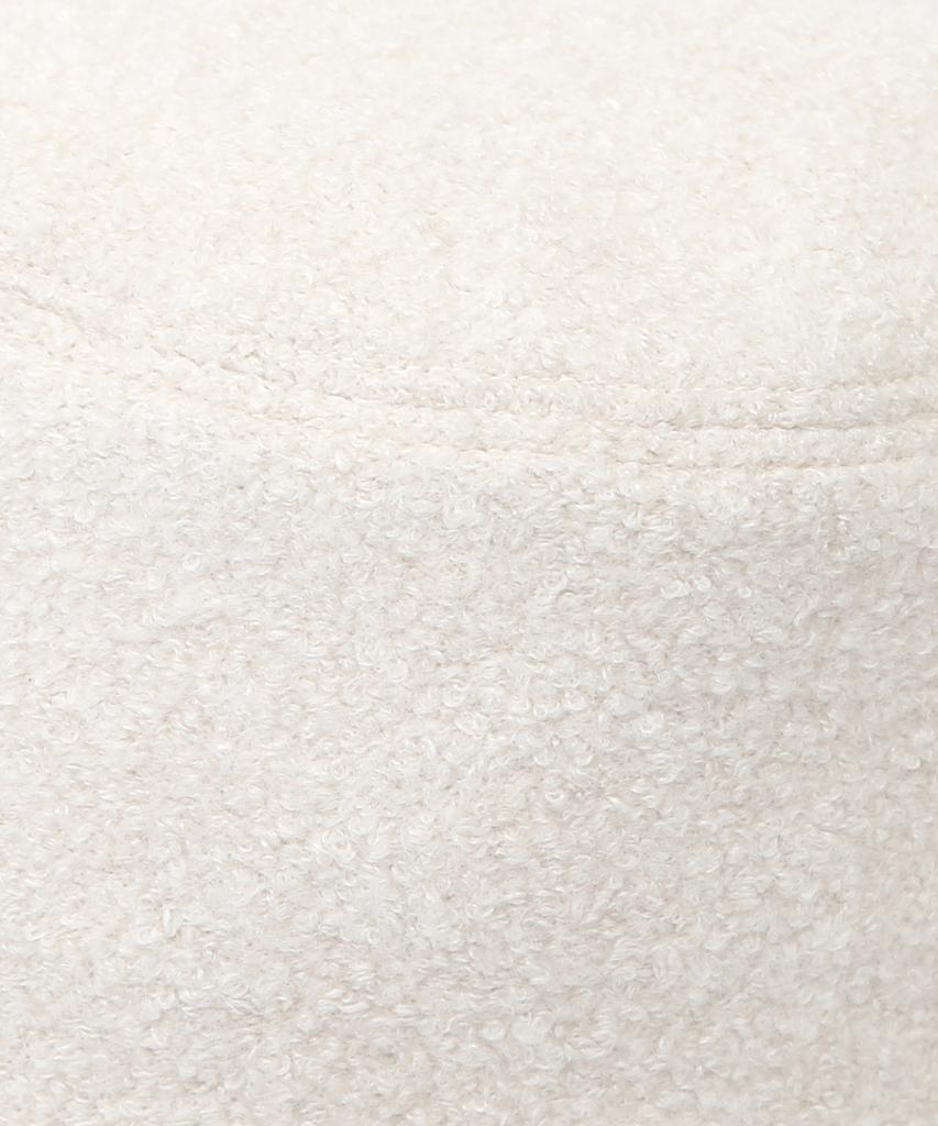 Eondeokeonteulolseutyudio Boucle Winter Bellboy Cap Uniform Cap / Boucle / Cream