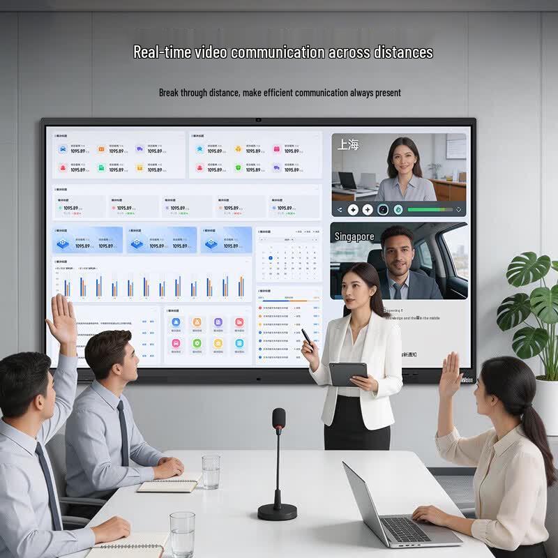 Lenovo 86-inch 4K Interactive Smart Board (CN version)