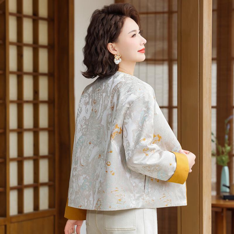 Yalu New Chinese Style Mother's Autumn Cardigan