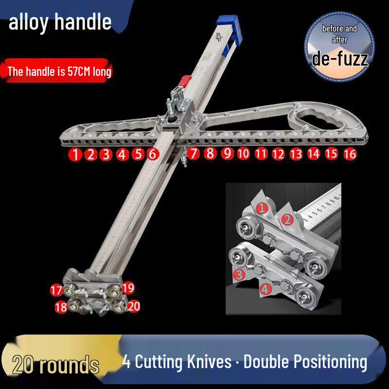 Foldable Gypsum Board Cutter: New Extended Version for Woodworking
