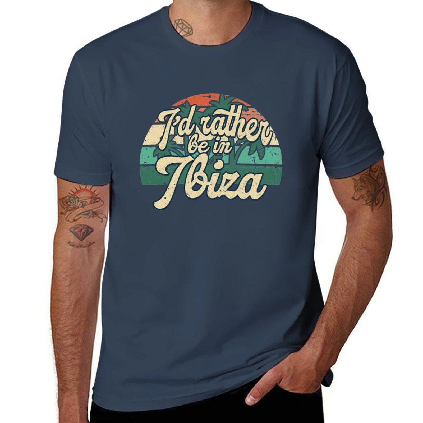 Id rather be in Ibiza TShirt Breathable Travel TShirt S