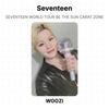 Seventeen WORLD TOUR BE THE SUN CARAT ZONE Official Photocard