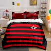 Red and Black Stripes. Bedding Sets Duvet Cover Sets Duvet Covers Pillowcases(1 * Duvet Cover 2 * Pillowcases Without Duvet Insert)