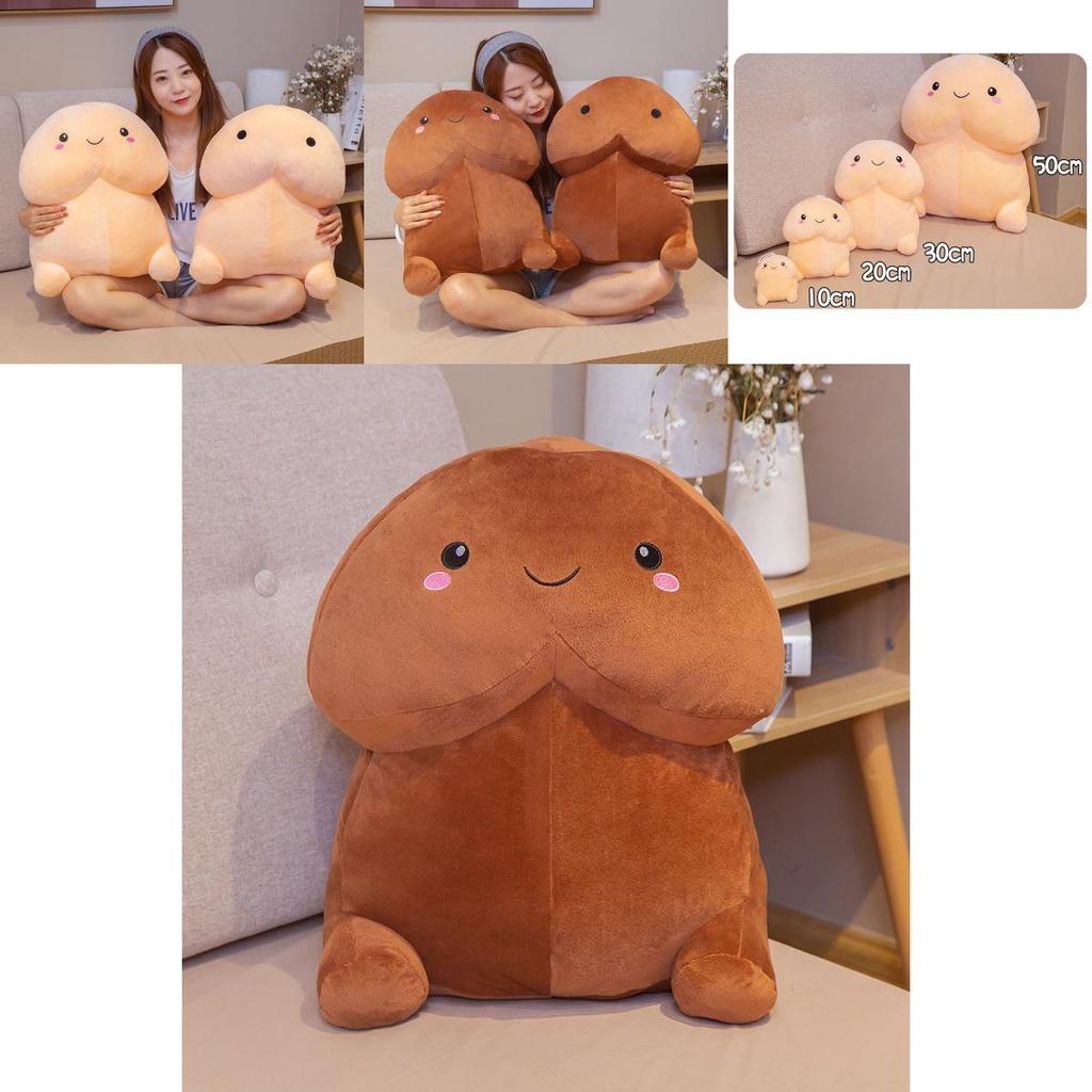 Funny Penis Plush Toy Pillow Cushion Stuffed Doll For Cute Cuddles And Soft Snuggles 70 Characters