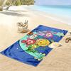 Rainbow Brite2 Print Beach Towel, Large Soft Quick Dry Towel for Beach Camping Swimming