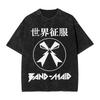 Band Maid Washed T Shirts Streetwear Hip Hop Cool T-Shirts  Tees for Men Women Short Sleeve Oversize Printed