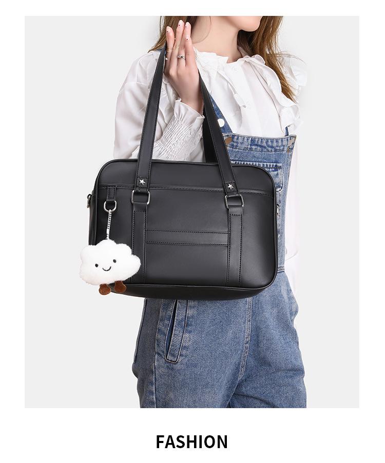 Japonská vysokoškolská taška přes rameno a crossbody ve stylu JK pro ženy