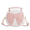 Pu Mini Adorable Bag For Kids With Lovely Bowknot Design Perfect For Outings Daily