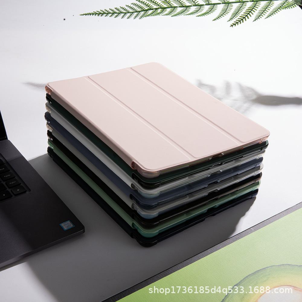 "Leather Protective Case with Pen Slot for iPad 10.2 & Air 4/5, Soft Shell"