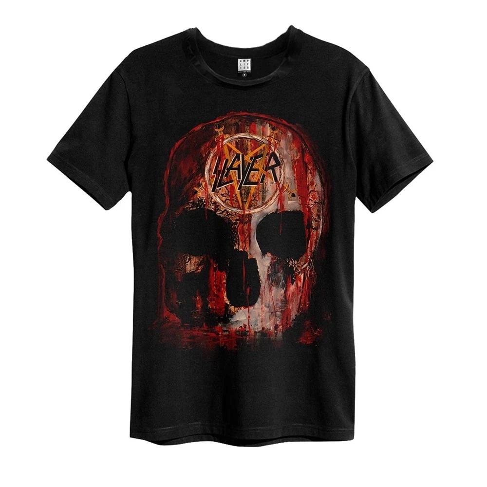 Slayer Amplified World Sacrifice Tshirt Unisexs L