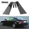 For Mercedes CLS C219 2006-2011 Car Pillar Posts Door Window Trim Cover Panel Stickers Styling Accessories Exterior Parts