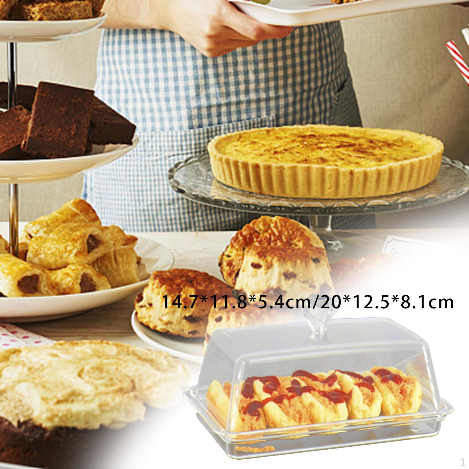 

2 шт. Контейнер с крышкой, масленка, поднос для хранения