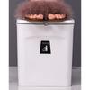 Household Home Trash Can for Kitchen Cabinet Door Wall Mount Waste Rubbish Bin 2.4 Gallon/9L