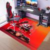 C-charles Leclerc F1 Racing -Themed Entrance Mat,Non-Slip Mat Area Rug,Room Decor,Outdoor Decor,Kitchen Rug,Doormat - Machine Washable,Easy to Clean