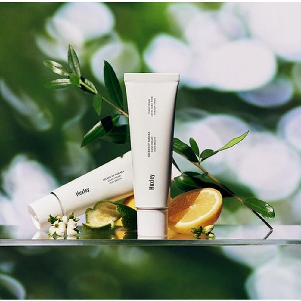 Huxley Hand Cream Perfume Blue Medina Tangerine 30ml – Nourishing Care, Fragrance Support, Korean