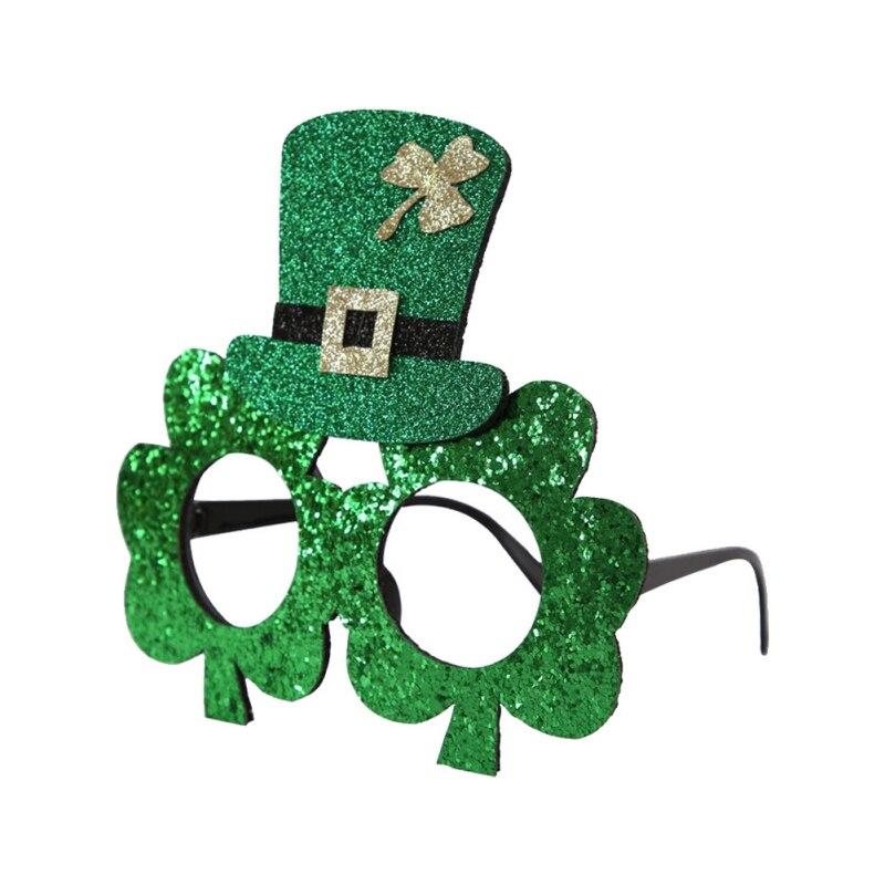 

День Святого Патрика Очки Классические Элементы Симпатичные Забавные Фестивальные Поставки 1pcs