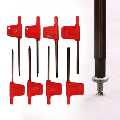 Stahl-Schraubendreher, 10 Stück, 80–88 mm, einfach zu bedienen