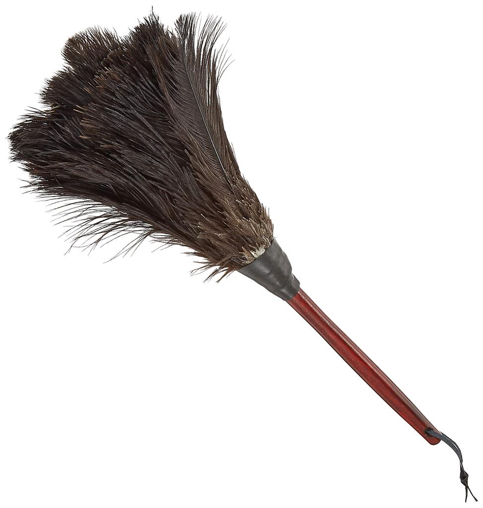 Redecker feather duster ostrich black 50cm