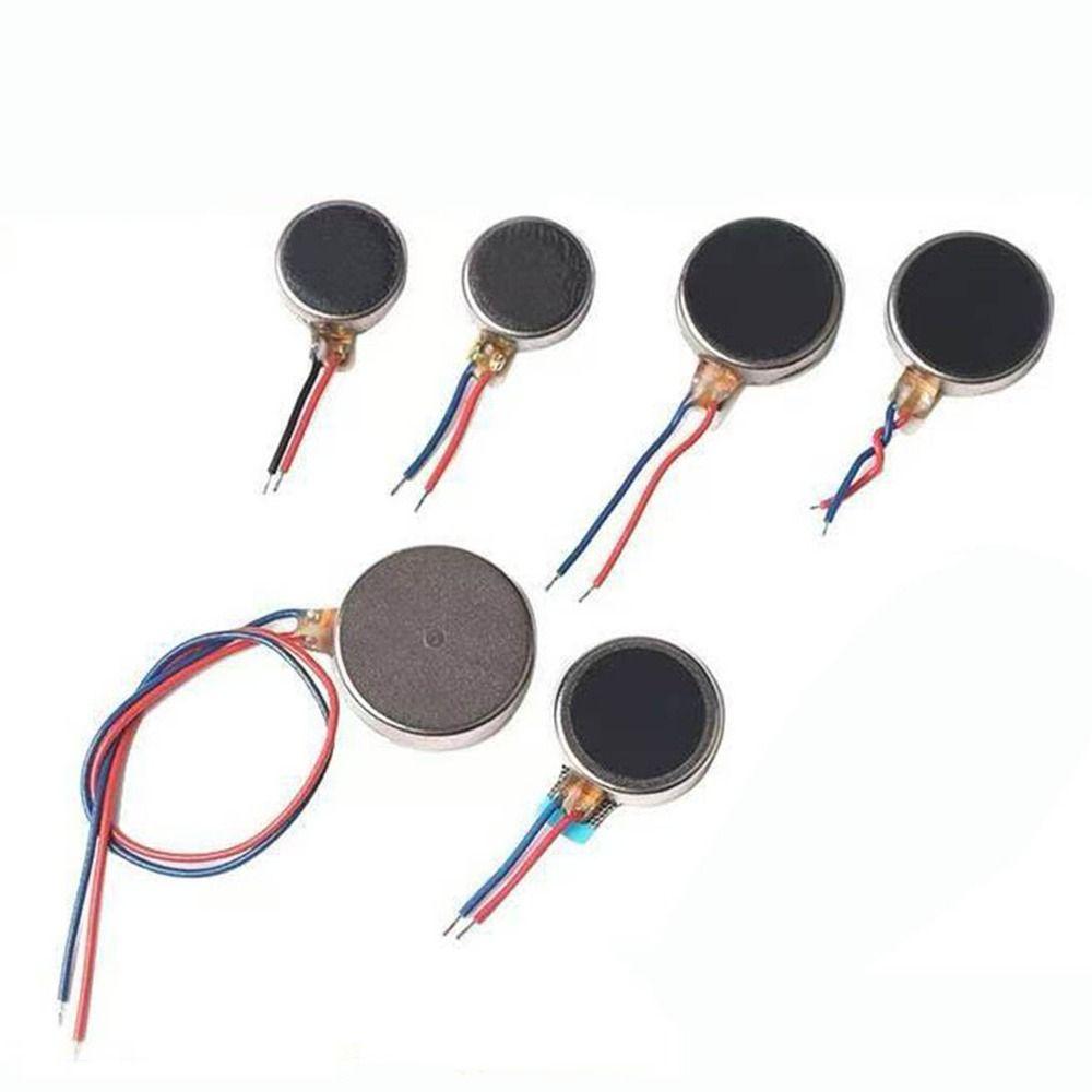 10Pcs DC 3V 3-5V Micro Vibration Motor 1027 1030 1034 1234 Coin Button Motor  for Electronic Toy DIY
