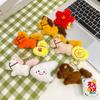 Creative Stuffed Animal Fridge Magnet Mini Plush Horse Doll Pendant Home Decoration