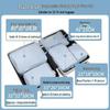 Portable Six-Piece Travel Storage Set: Large Capacity Suitcase Organizer