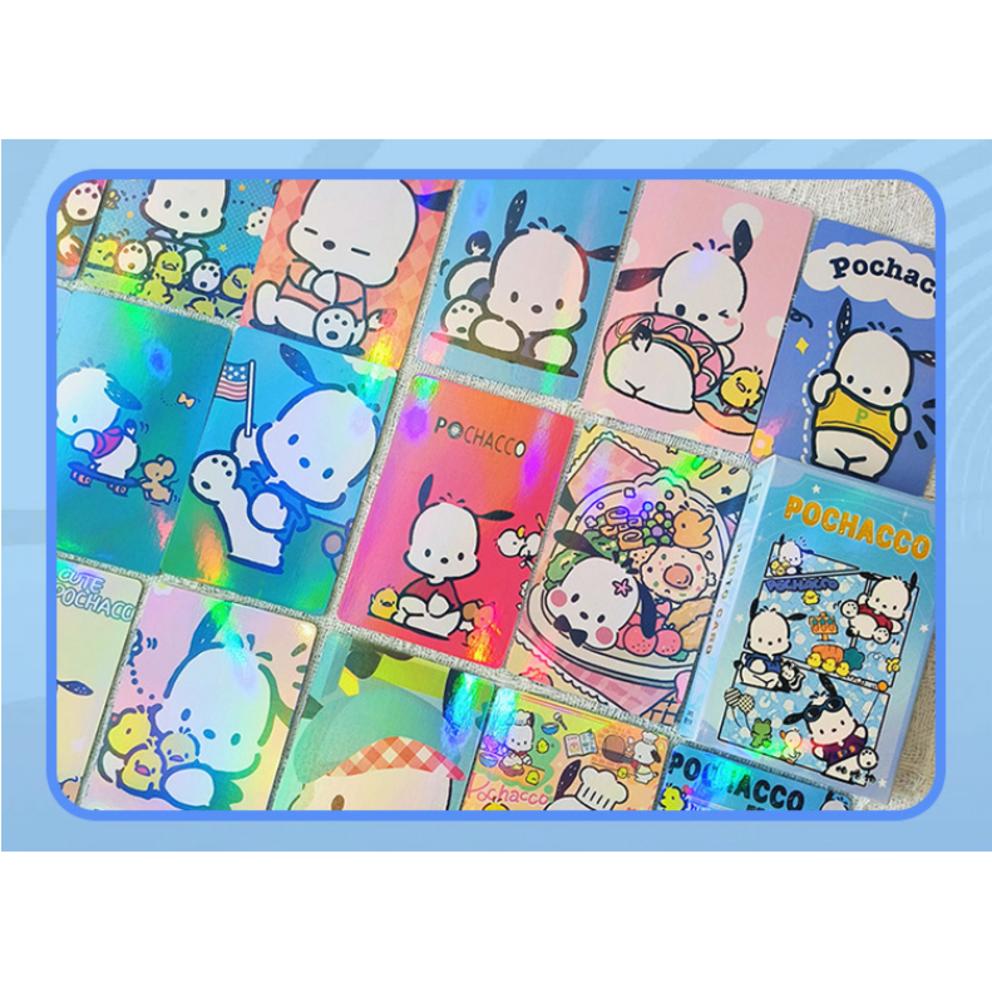 Mapsiai Sanrio-figur 55-ark holografiska varor fotokort, My Melody, 1 styck