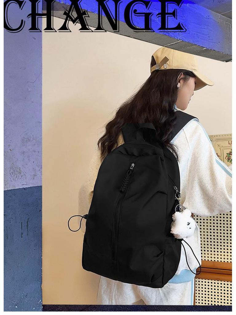 Korean Trendy Lightweight Large-Capacity Casual Backpack - Versatile and Live-Streaming Favorite
