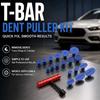 Manual Body Blemish Repair Kit for Small Vehicle Areas, Side Handle Puller with 18 Mixed Pull Heads for Auto Exterior Use At Home Care