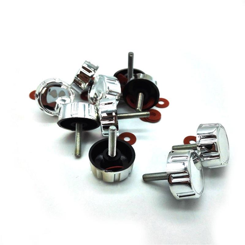 1 Pezzo Manovella Mulinello da Pesca Vite Dado Manopola Braccio Oscillante Tappo Vite Accessori da Pesca Oro/Argento/Nero