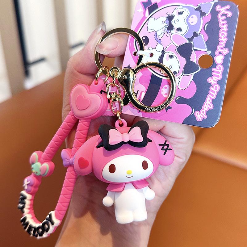 Melody Keychain Sweet Cool Kulomie Doll Doll Bag Pendant Delicate Car Keychain
