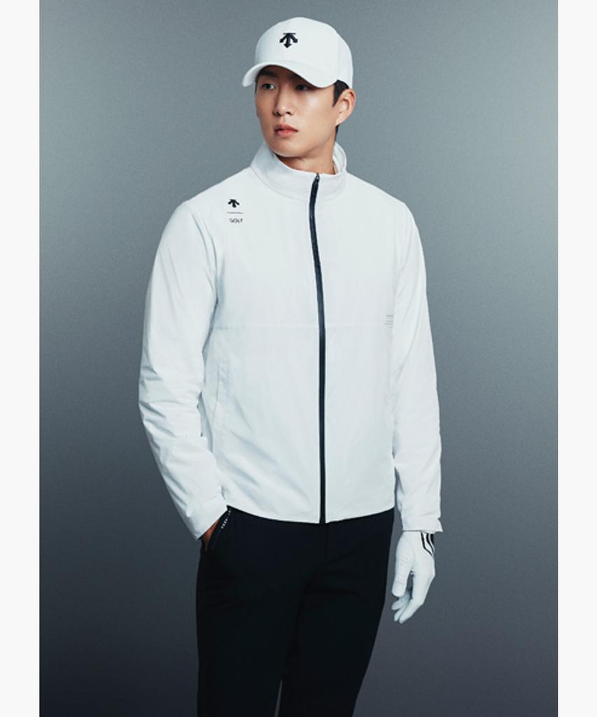 Descente Golf Men'S Silence Block Lined Jumper (Dq32Mfbl98)
