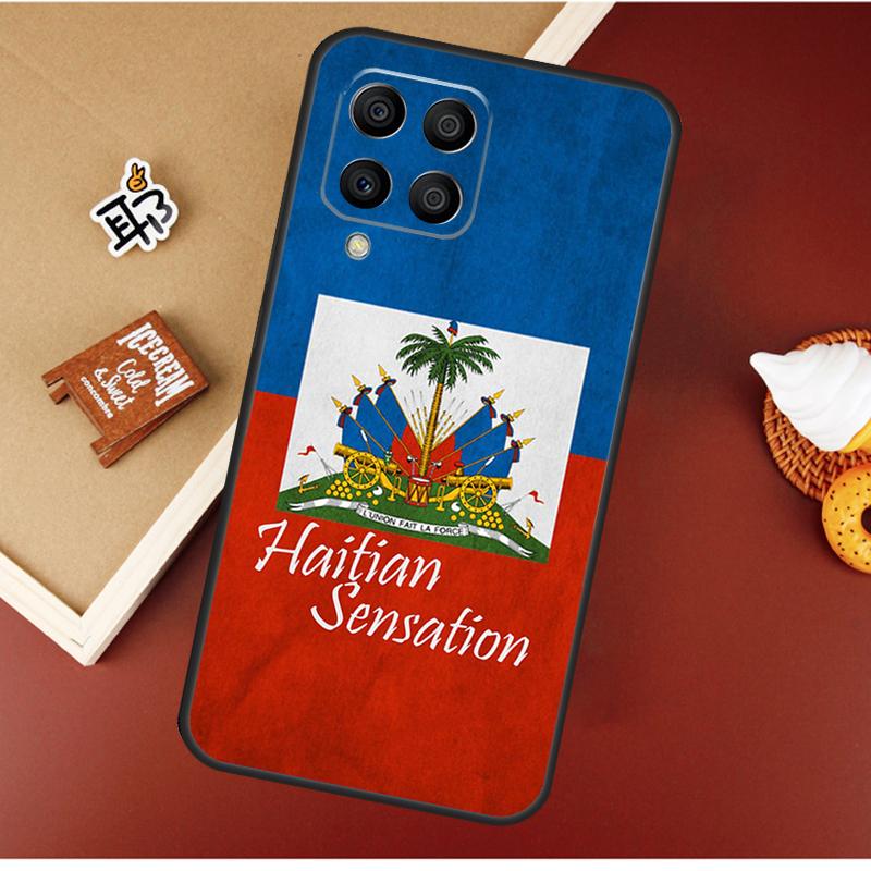 

Vintage Haiti Haitian Flag For Samsung Galaxy M31 M51 M21 M11 M20 M13 M33 M53 M52 M32 M12 M14 M34 M54 M55 M15 Case Samsung M34 5G