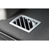 Fit For BMW X3 2006-2010 Matte Silver Dashboard Upper Air Outlet Vent Trim 2PCS