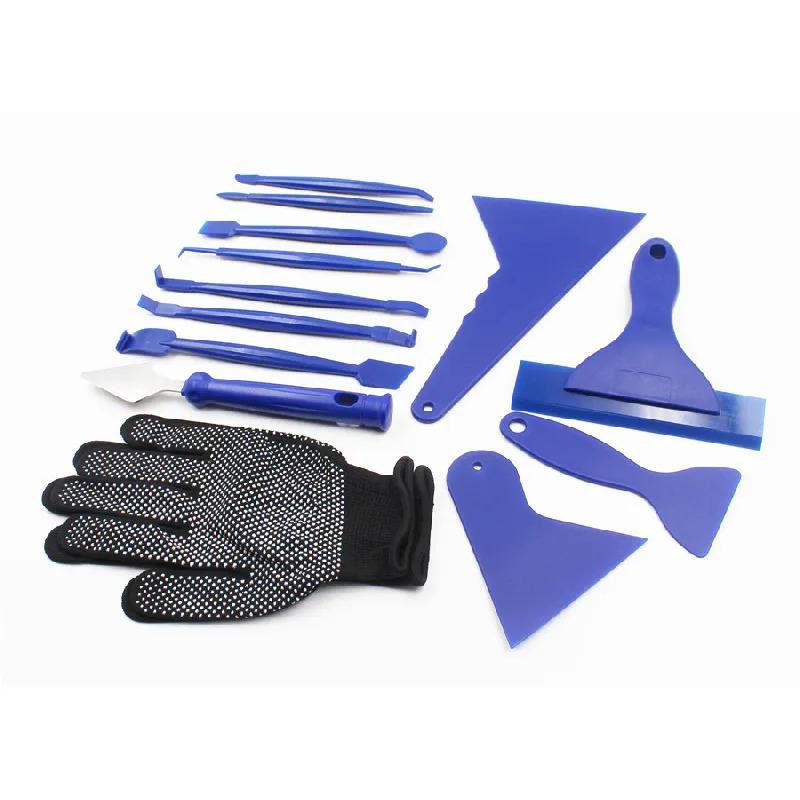 

13PCS Car Window Film Tint Tool Car Gloves Vinyl Wrap Film Squeegee Scraper Tool