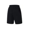 Li-Ning Fitness Series Solid Color Logo Elastic Waist Quick-Dry Sports Shorts Men Shorts Black AKST541-1