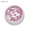 Nail Ornaments Irregular Abalone Sequins 3D Effect Thin Slices Stylish Manicure Craft Supplies