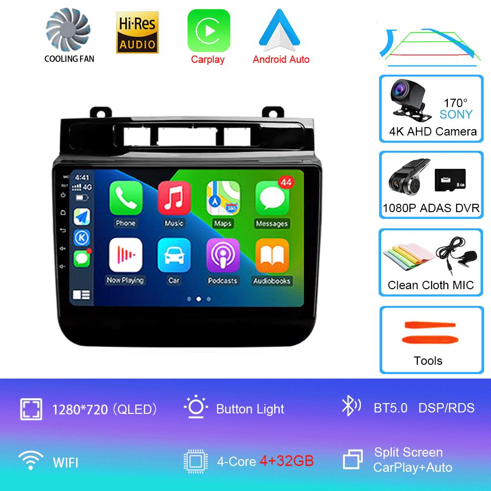 Android 14 For Volkswagen Touareg FL NF 2010 - 2018 Car Radio Multimedia Video Player Navigation stereo GPS No 2din 2 din dvd