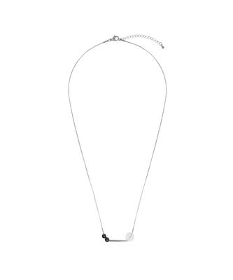 Lanarchive [1130] Loop Stone Necklace