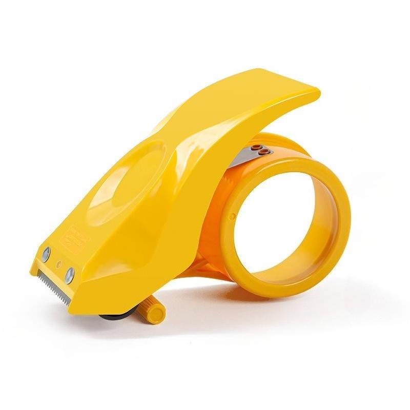 Handheld Tape Dispenser Heavy Duty Shipping Tape Sealer Strapping Machine Packaging Convenient Cutter Sealing Box Sealing Tape жёлтый