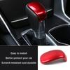 Car Accessories Fit for Honda Accord 10Th 2018 2019 2020 2021 2022 2023 2024 2025 Inner Gear Shift Lever Head Knob Cap Cover Trim (Red) ABS 1 PC