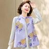 New Chinese Style Floral Sleeveless Vest